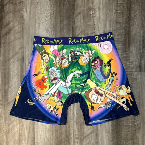 Rick & Morty Boxer Brief and Sock Combo Set - XL - Picture 2 of 5